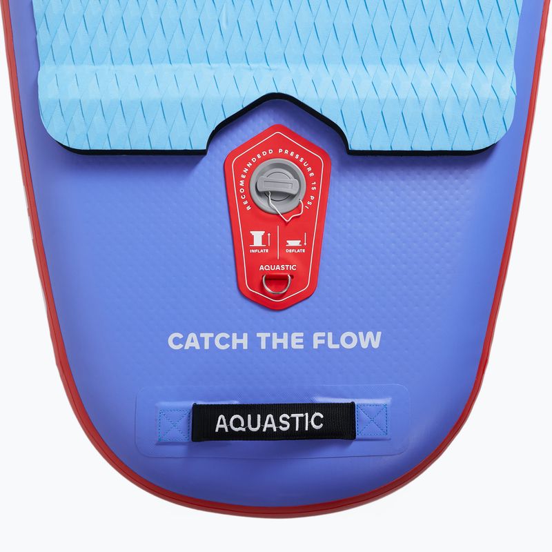 Doska SUP AQUASTIC Perth Pro 11'2" allround modrá 12