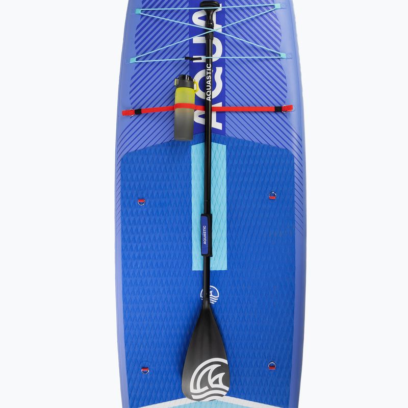 Doska SUP AQUASTIC Perth Pro 11'2" allround modrá 9