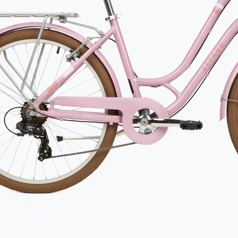 Junior mestský bicykel ATTABO CITY 26" pink 5