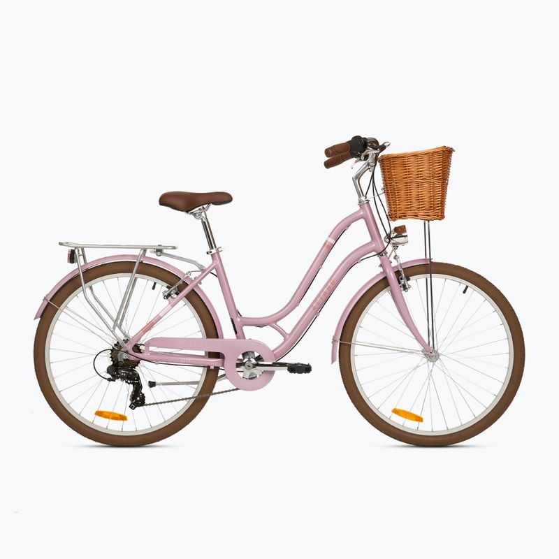 Junior mestský bicykel ATTABO CITY 26" pink 14