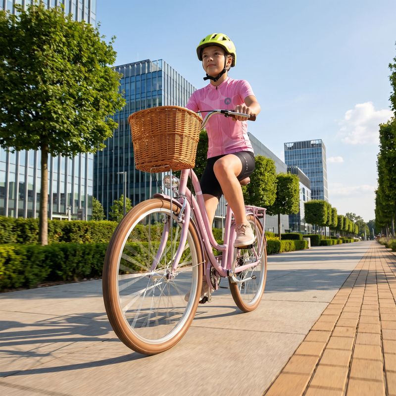 Junior mestský bicykel ATTABO CITY 26" pink 4