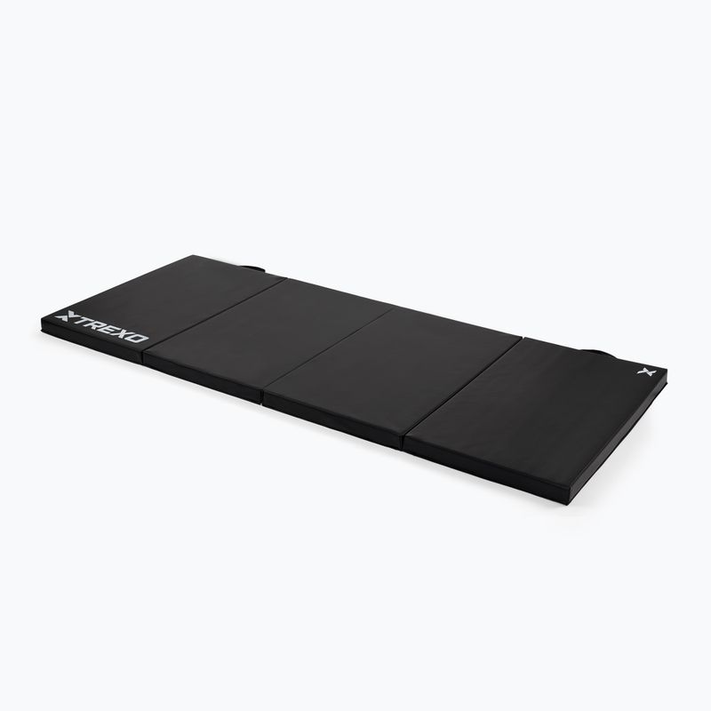 Skladací gymnastický matrac TREXO black 2