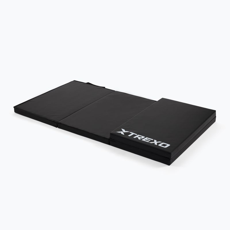 Skladací gymnastický matrac TREXO black 3