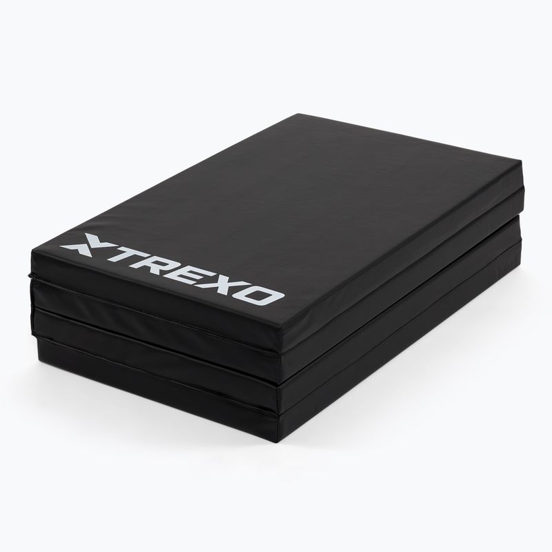 Skladací gymnastický matrac TREXO black 4