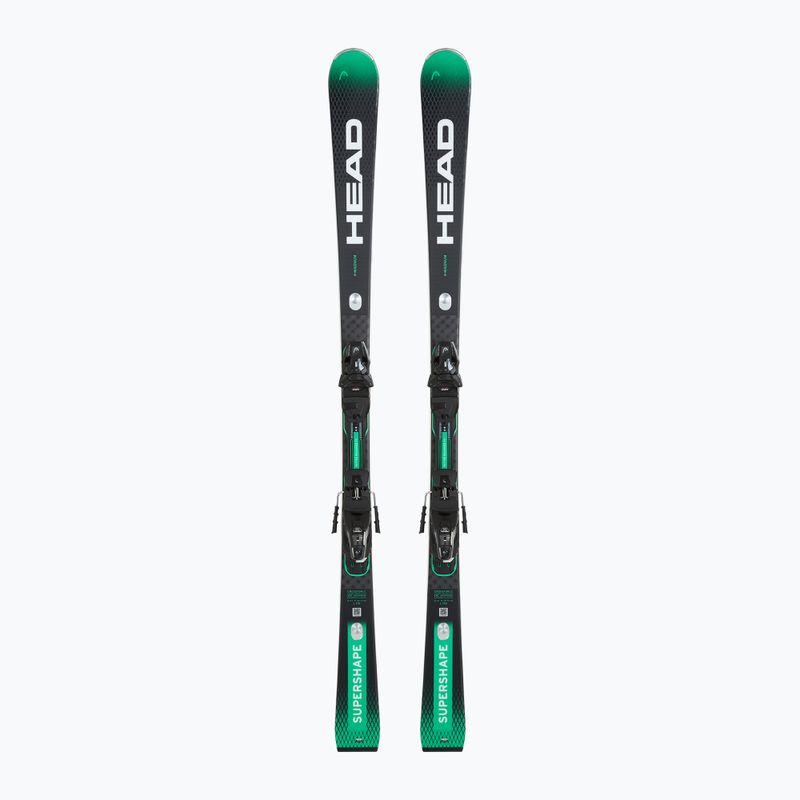 Zjazdové lyže HEAD Supershape e-Magnum SW BB-PR + viazanie Protector PR 13 GW black/green