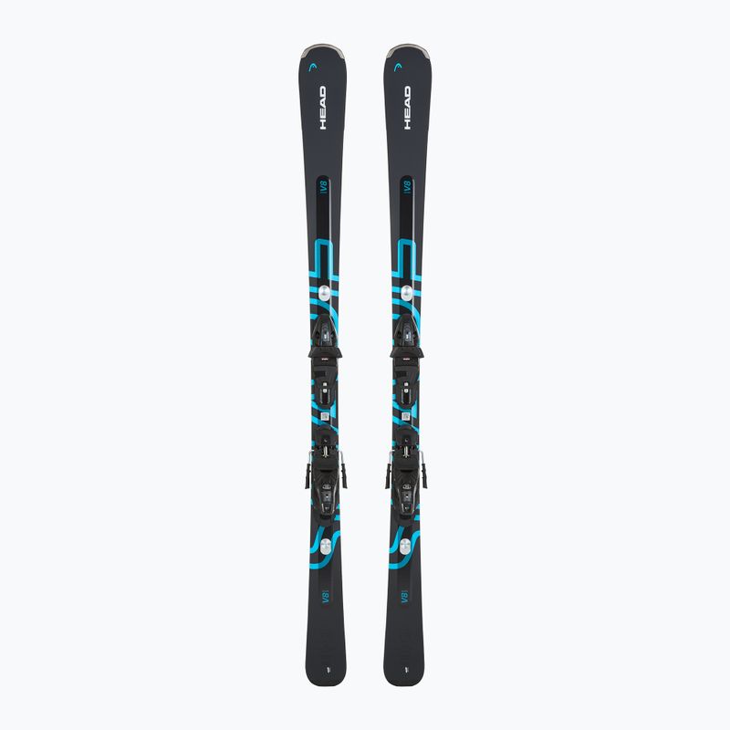 Zjazdové lyže HEAD Shape e-V8 SW AMT-PR + viazanie Protector PR 11 GW anthracite/blue