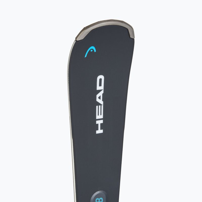 Zjazdové lyže HEAD Shape e-V8 SW AMT-PR + viazanie Protector PR 11 GW anthracite/blue 6