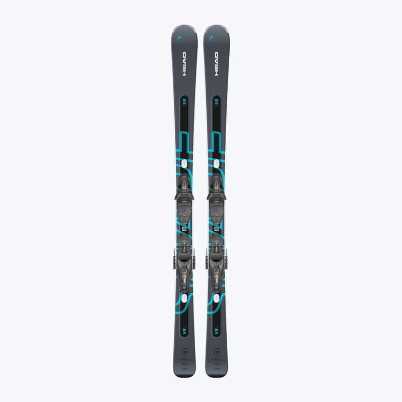 Zjazdové lyže HEAD Shape e-V8 SW AMT-PR + viazanie Protector PR 11 GW anthracite/blue 8