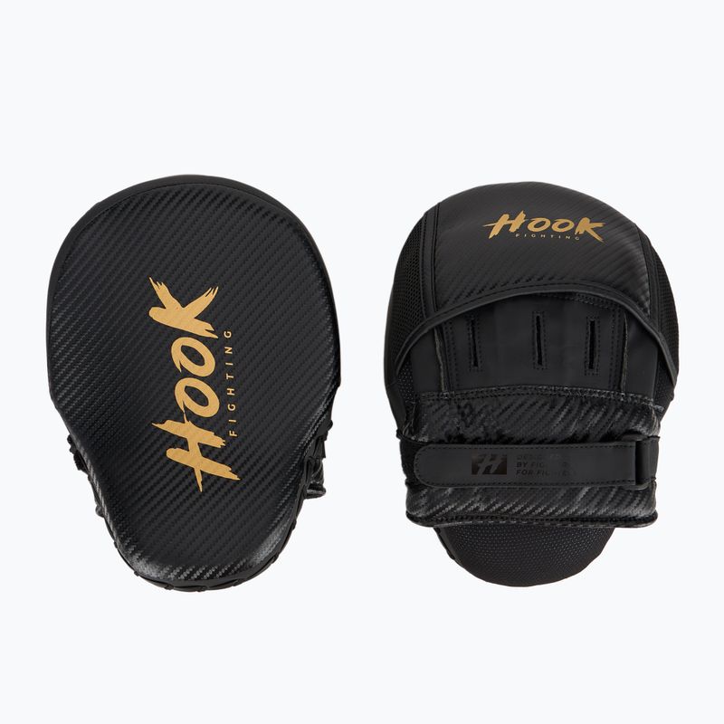 HOOK FIGHTING tréningové labky Carbon black 2