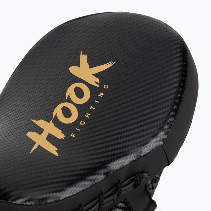 HOOK FIGHTING tréningové labky Carbon black 5