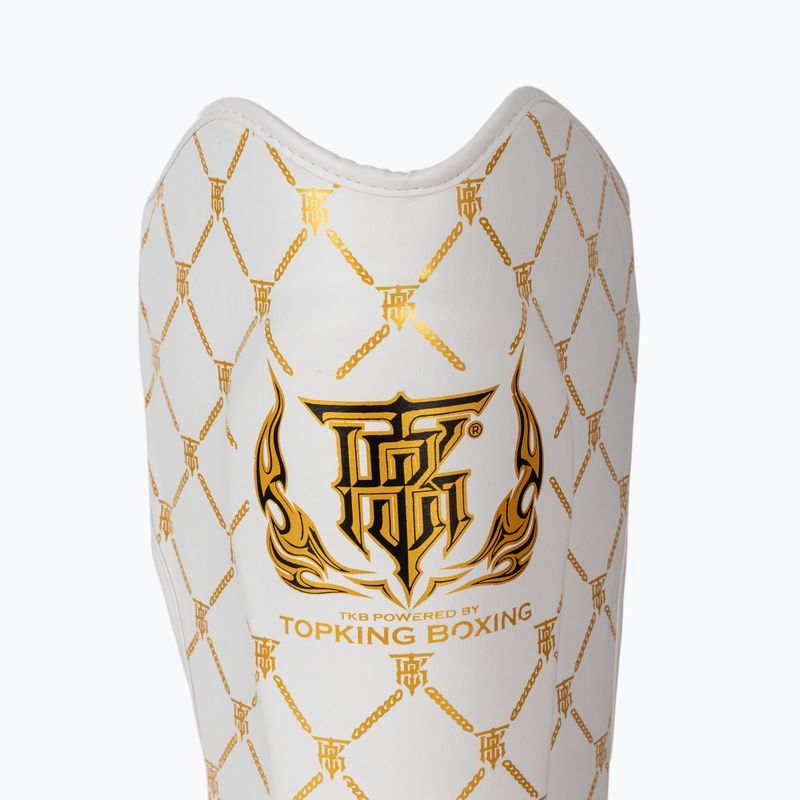 Chrániče holení a chodidiel Top King Chain white/gold 6