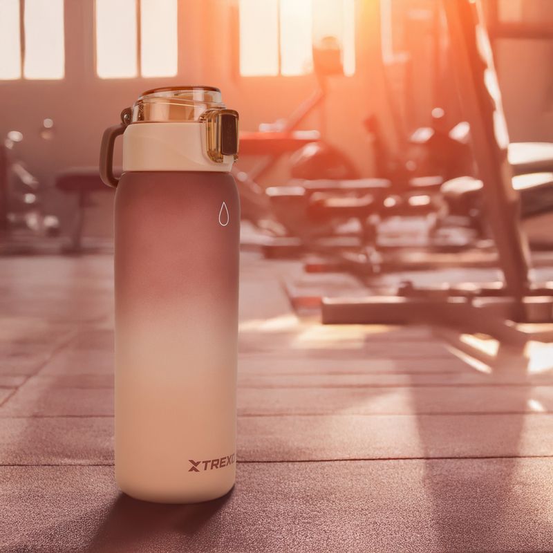 Fľaša XTREXO Haust 1000 ml hnedá 5