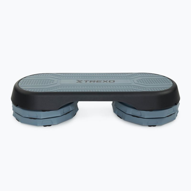 XTREXO aerobikový stepper TXO-B4W006 sivý 3