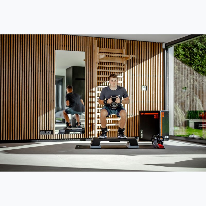 XTREXO aerobikový stepper TXO-B4W007 sivý 7