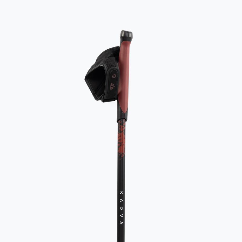 Kolečka nordic walking KADVA Halna nastaviteľné červené 5