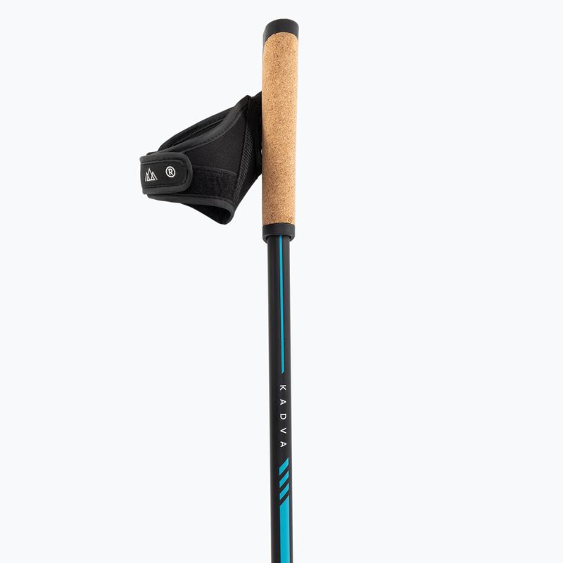Palice na nordic walking KADVA Luna nastaviteľné modré 5