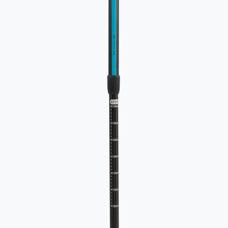 Palice na nordic walking KADVA Luna nastaviteľné modré 9