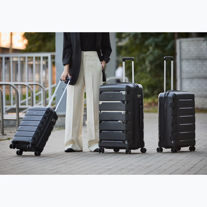 Stredná cestovná taška KADVA Cayes 75 l čierna 20
