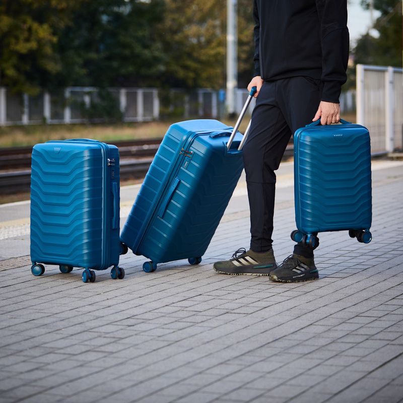 Cestovná taška na palubu KADVA Sancho 38 l modrá 19