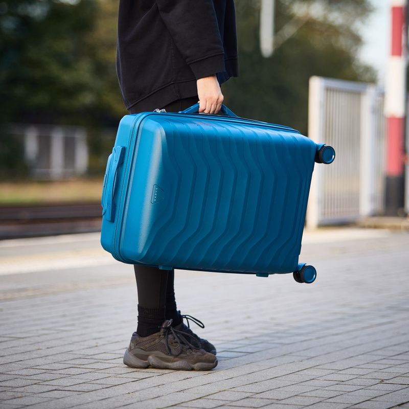 Stredná cestovná taška KADVA Sancho 72 l modrá 15