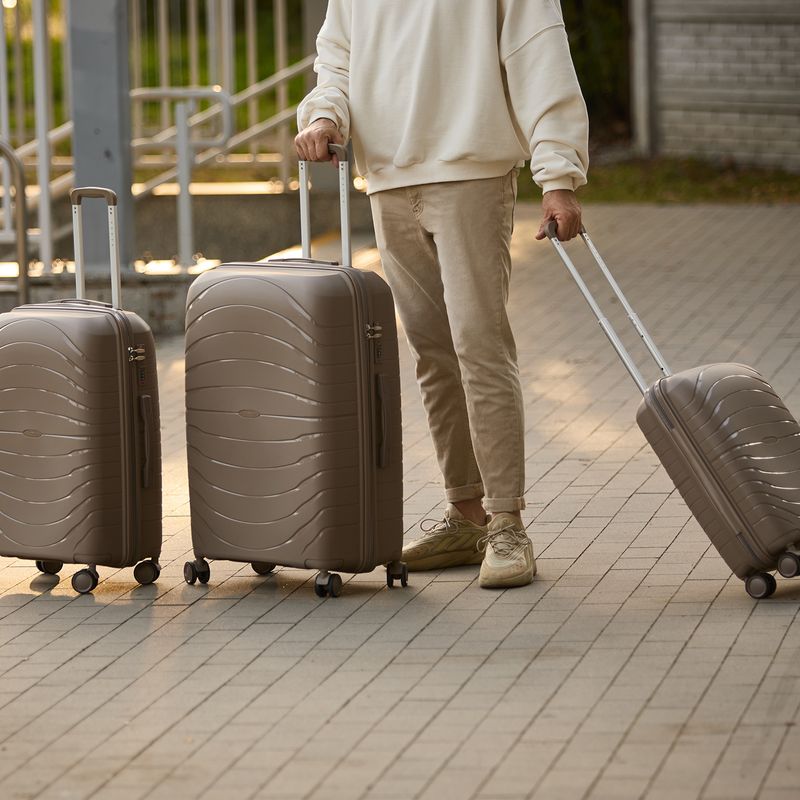 Cestovná kabínová taška KADVA Brava 40 l béžová 20