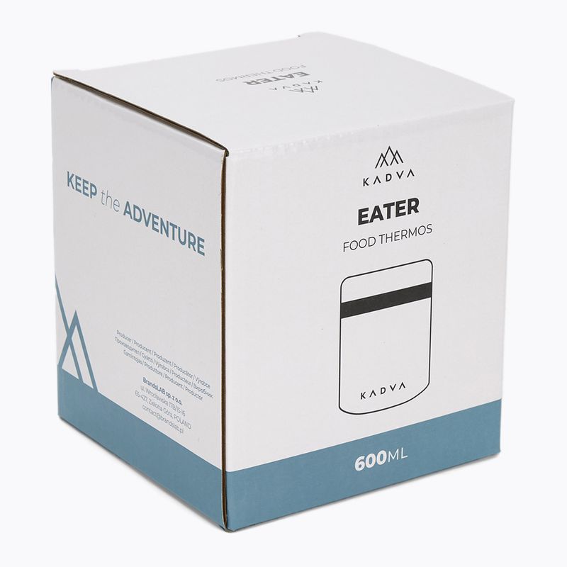 Izolovaný obedový kontajner KADVA Eater 600 ml čierny 6