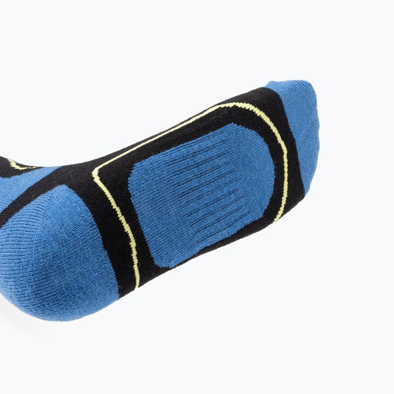 Detské lyžiarske ponožky KADVA Woolan Jrb  black/blue 6