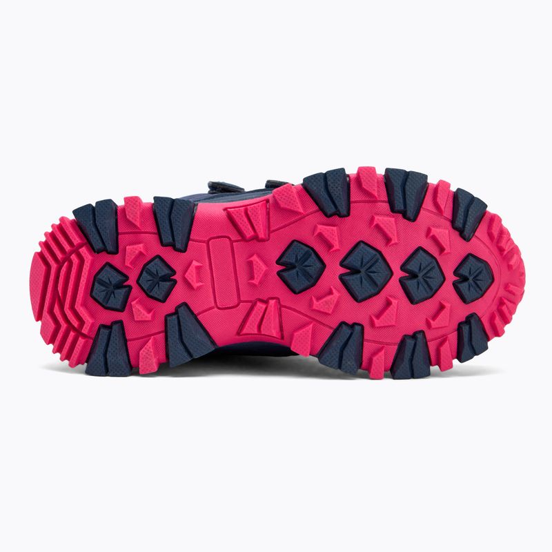 Detské snehule KADVA Snowey Mid WaterProof modrá/fuksiová 5