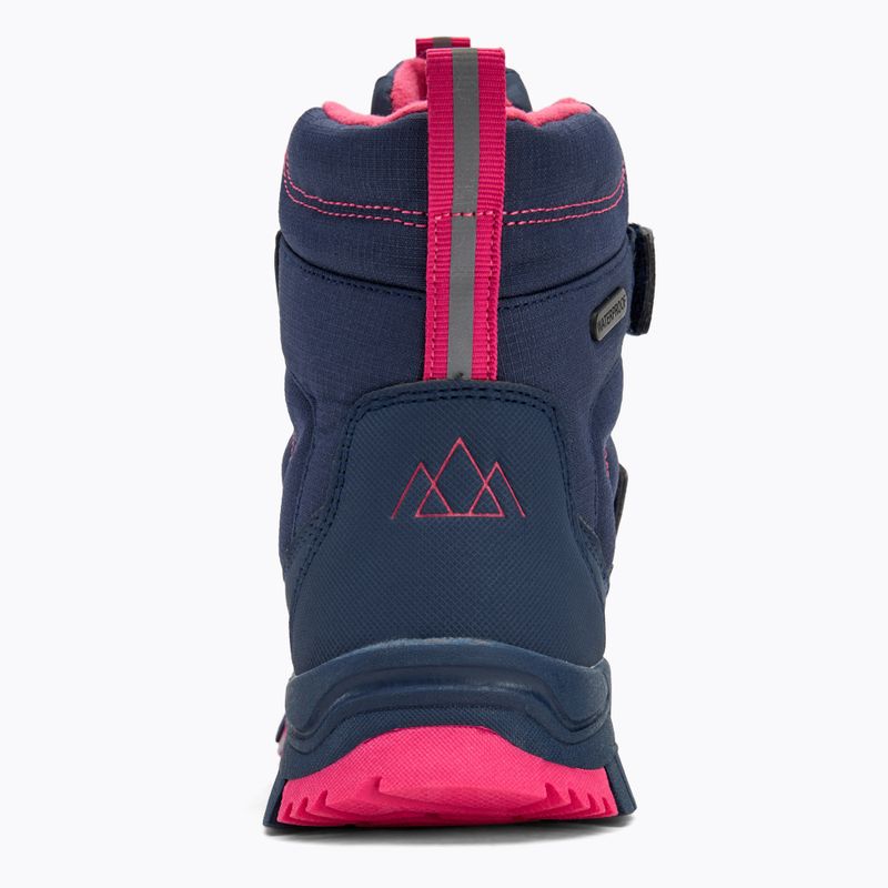 Detské snehule KADVA Snowey Mid WaterProof modrá/fuksiová 7