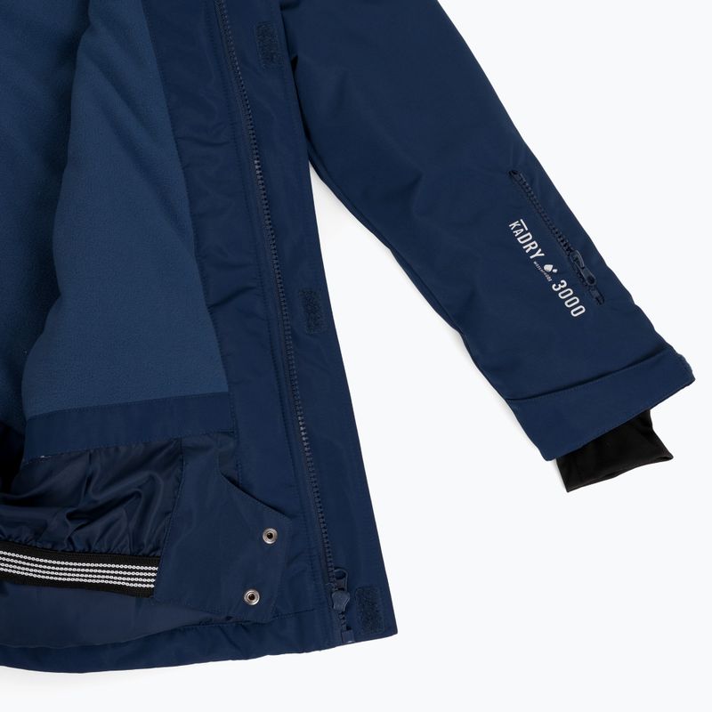 Detská lyžiarska bunda KADVA Skiro Jacket tmavomodrá 9