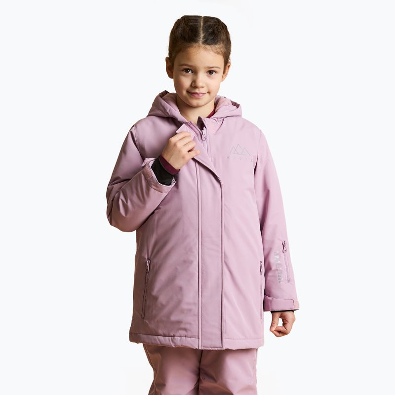 Detská lyžiarska bunda KADVA Skiro Jacket ružová 2