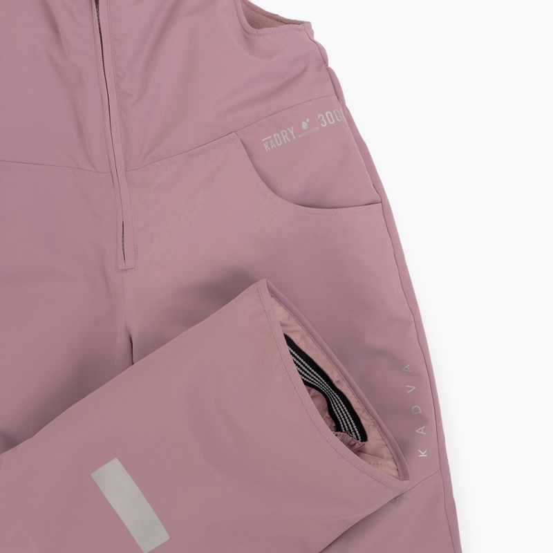 Detské lyžiarske nohavice KADVA Skiro Pants ružové 5