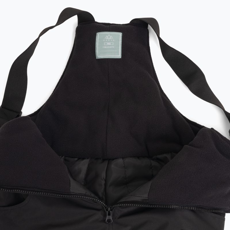 Detské lyžiarske nohavice KADVA Skiro Pants čierne 6