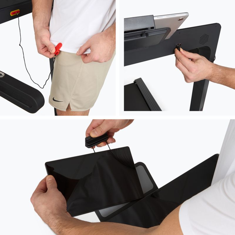 Elektrický bežecký pás XTREXO X600 Soft čierny 15