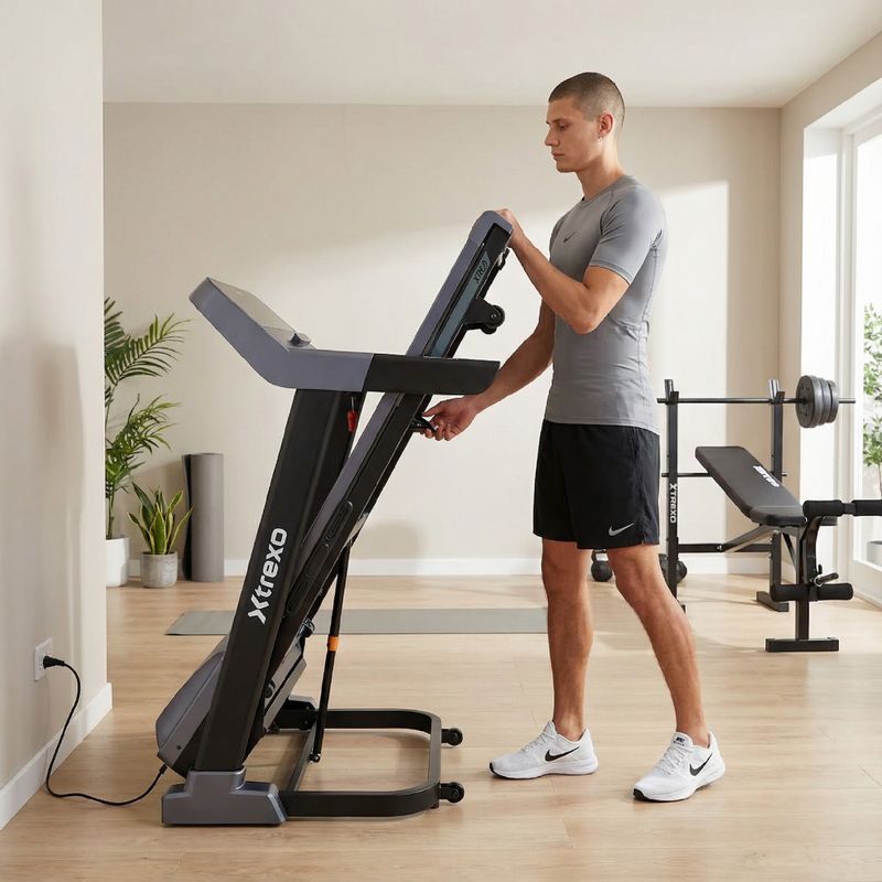 Elektrický bežecký pás XTREXO X450 black 4