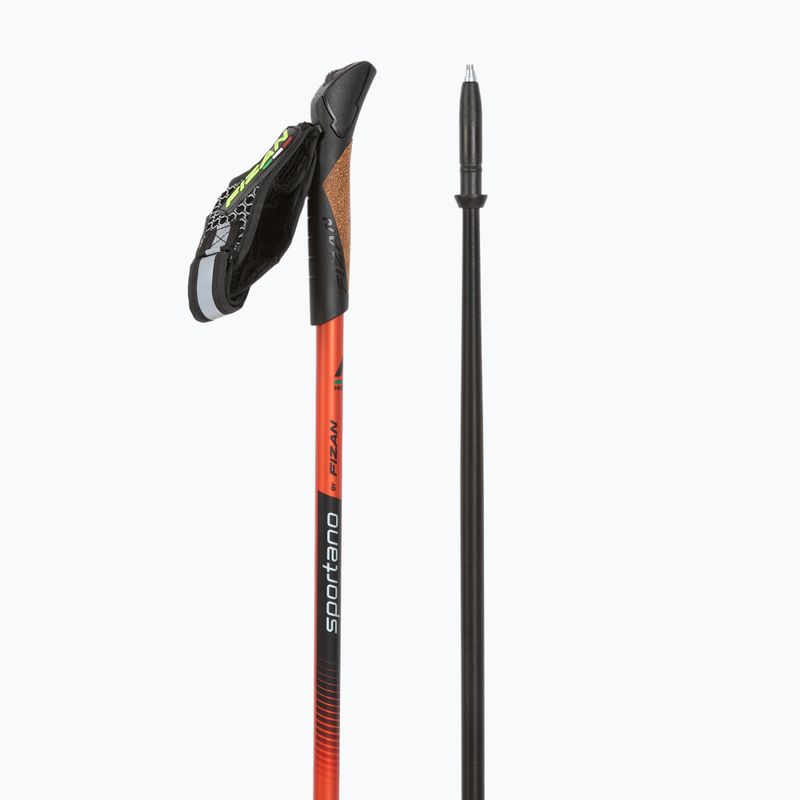 Palice na nordic walking Fizan Smu Active red 3