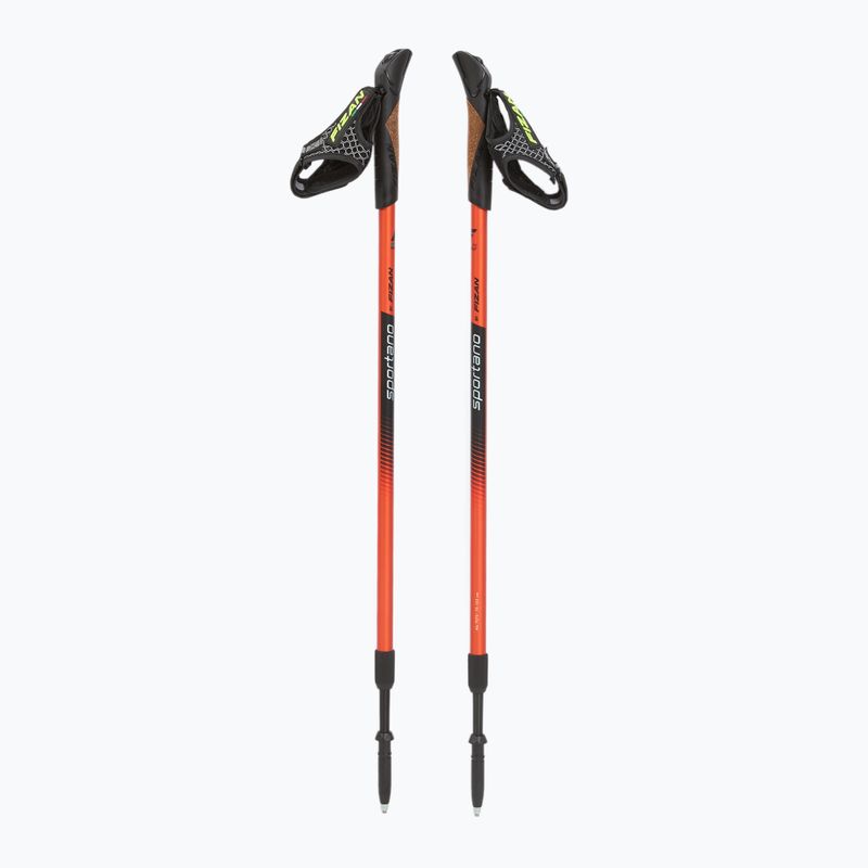 Palice na nordic walking Fizan Smu Active red 5