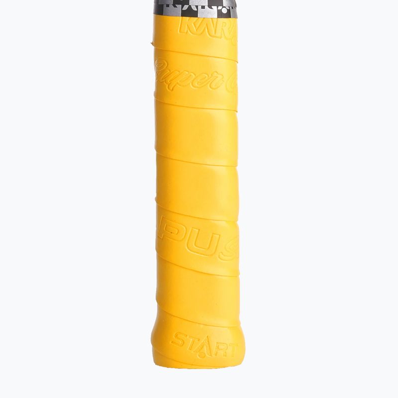 Omotávka na squash raketu Karakal Pu Super Grip yellow 2
