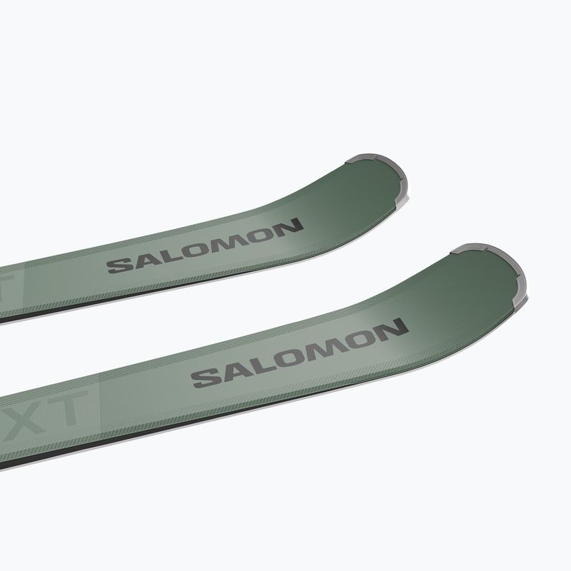 Zjazdové lyže Salomon S/Max 8 XT + viazanie M11 GW oil green/black/neon red 5