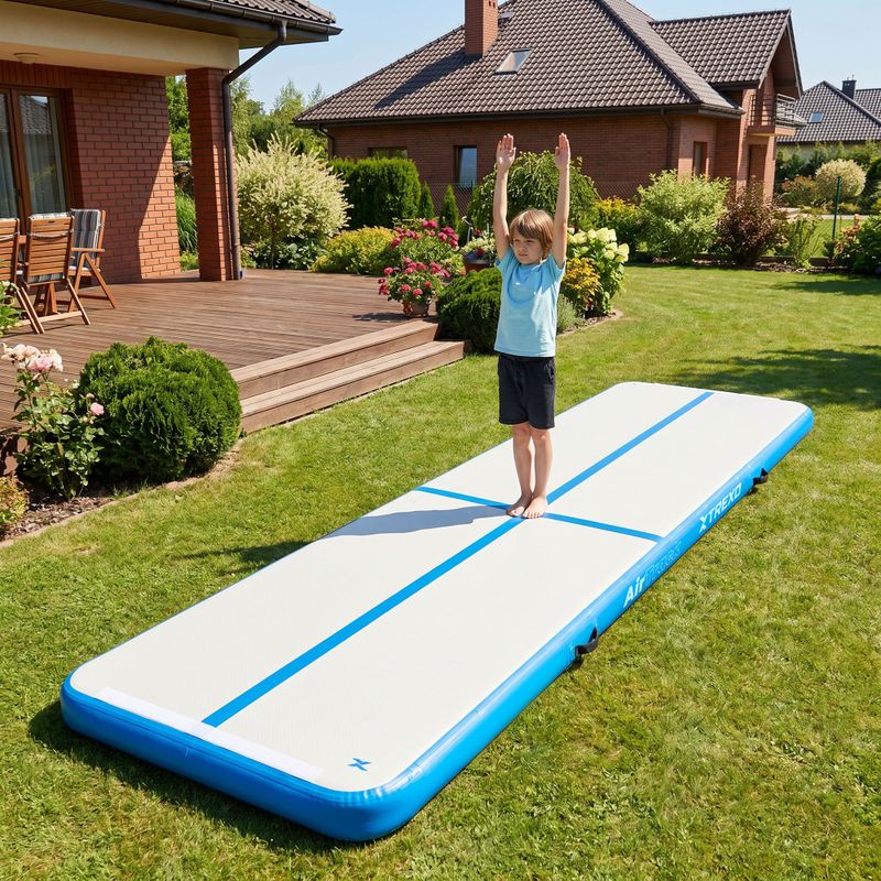 Gymnastická žinenka XTREXO 300 x 15 cm white 10