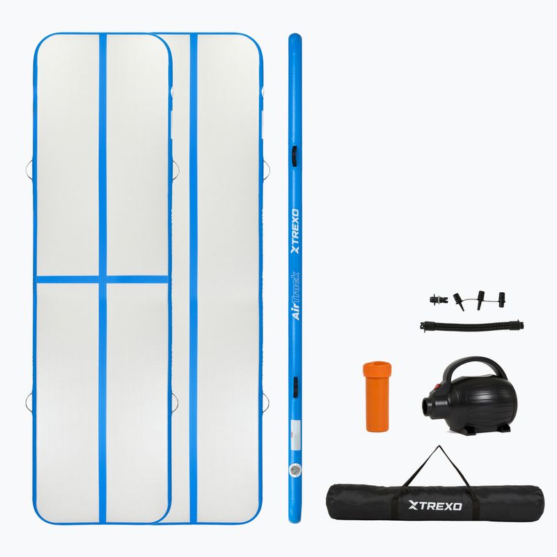 Gymnastická žinenka XTREXO 400 x 10 cm white