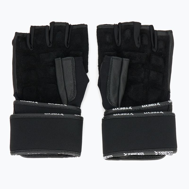 Rukavice do posilňovne TREXO GymRat black 3
