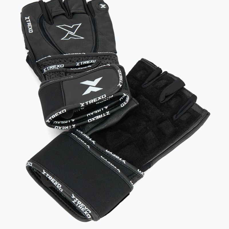 Rukavice do posilňovne TREXO GymRat black 4