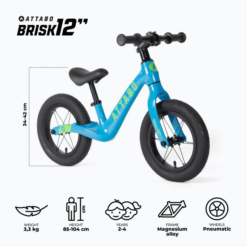 Odrážadlo ATTABO Brisk magne/blue 2