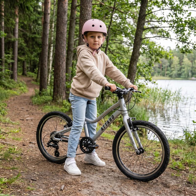 Detský bicykel ATTABO EASE 20" 9,1 kg silver 3
