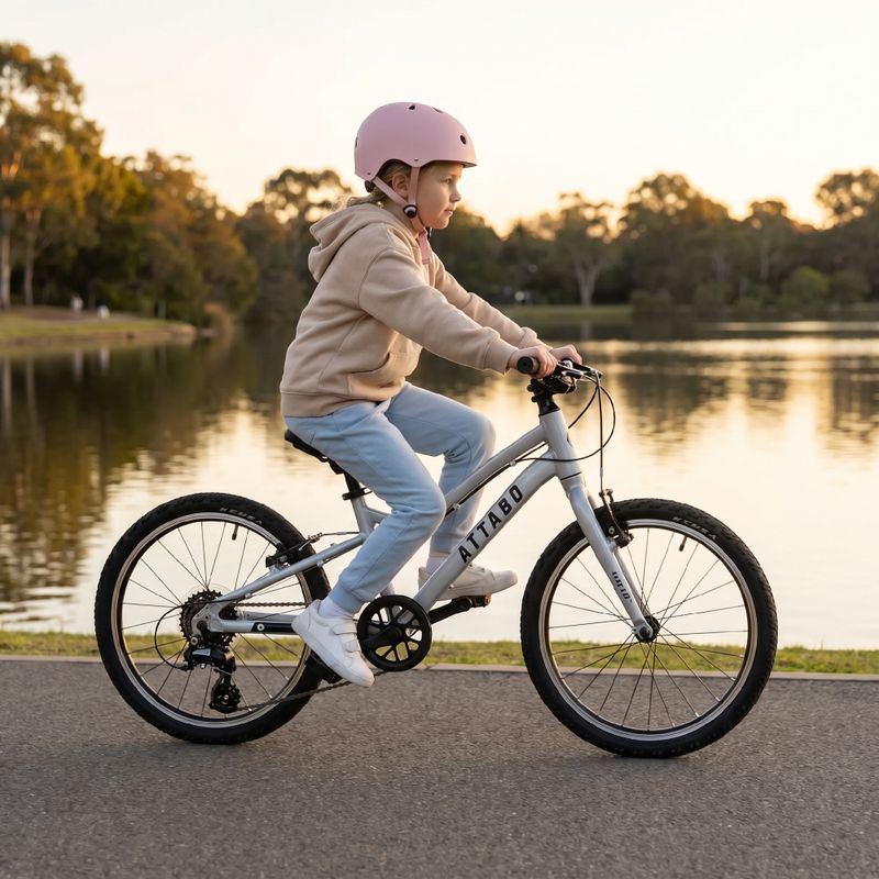 Detský bicykel ATTABO EASE 20" 9,1 kg silver 6