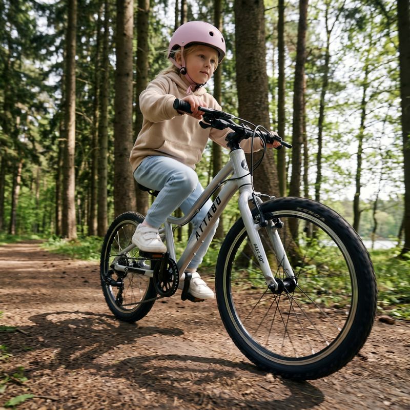 Detský bicykel ATTABO EASE 20" 9,1 kg silver 7
