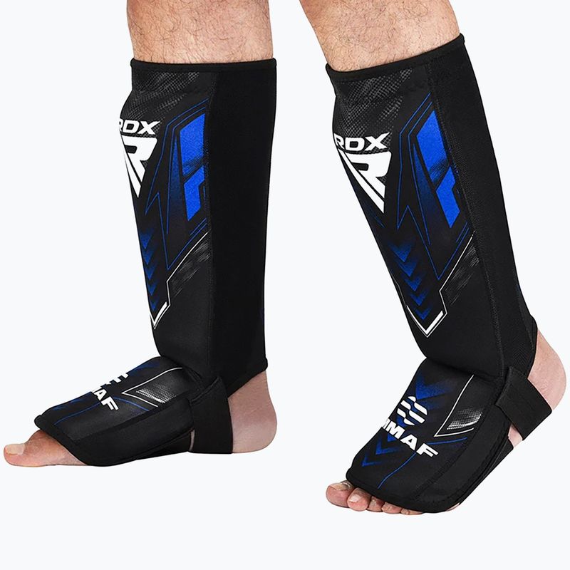 Chrániče holení a nártov RDX IMMAF Approved Neoprene Shin Instep blue 6