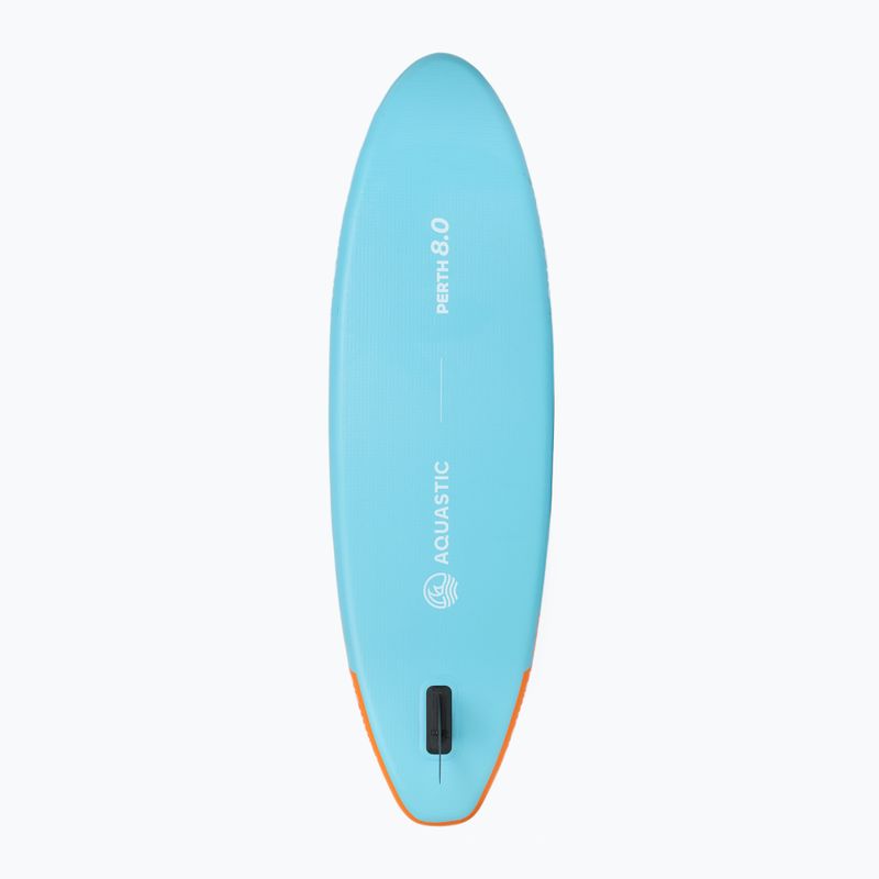 Súprava doska SUP nafukovacia detská AQUASTIC Perth 8'0" allround blue 4