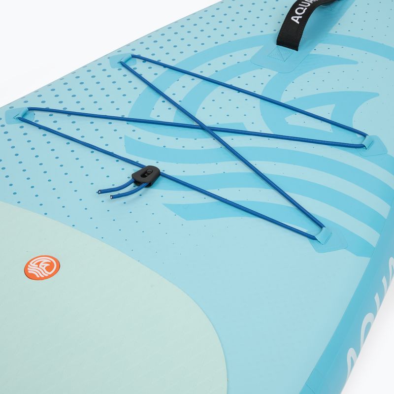 Súprava doska SUP nafukovacia detská AQUASTIC Perth 8'0" allround blue 7